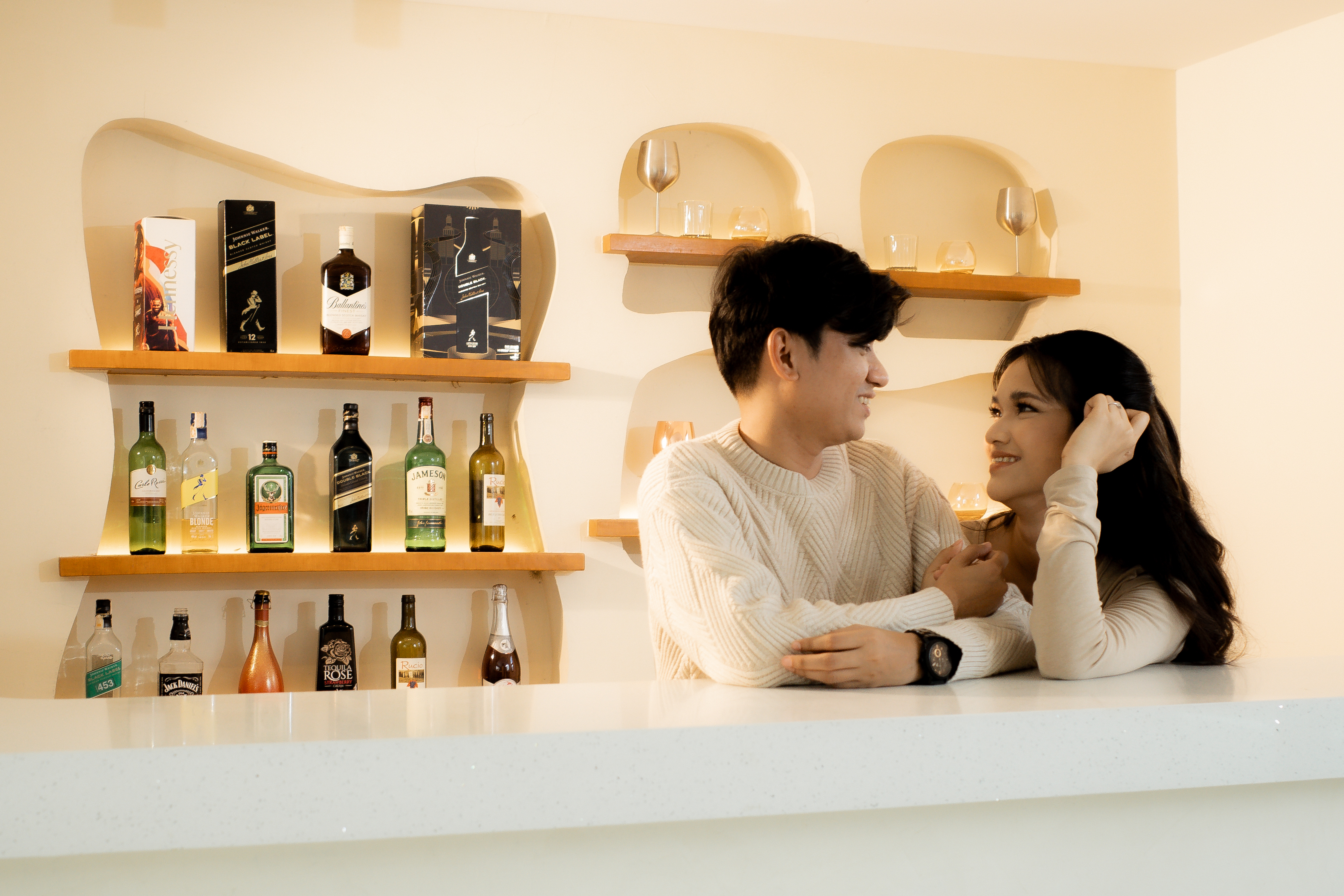 Couple engagement photo